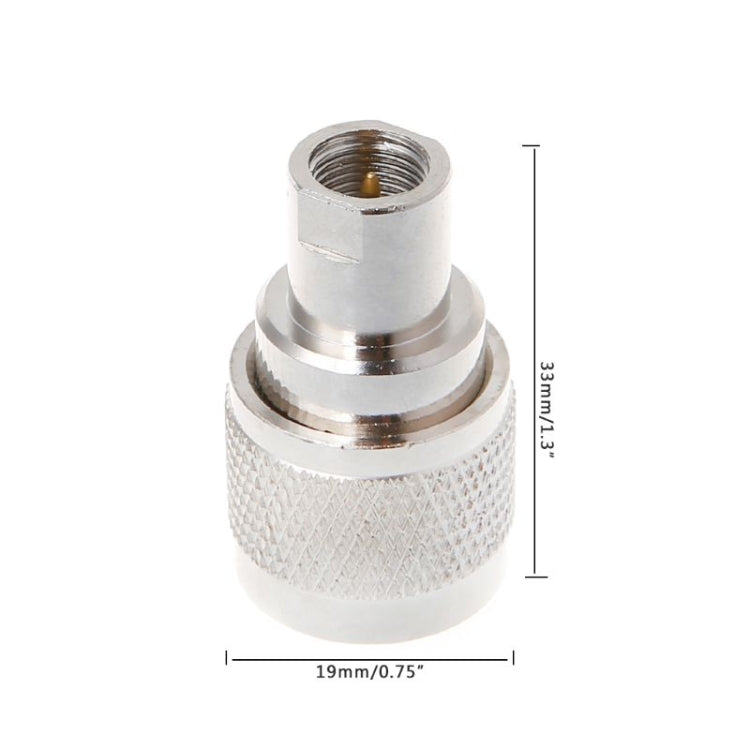 FMEJ/UHFJ FME Male to UHF Male Connector Adapter FMEJ/UHFJ FME Male to UHF Male Connector Adapter